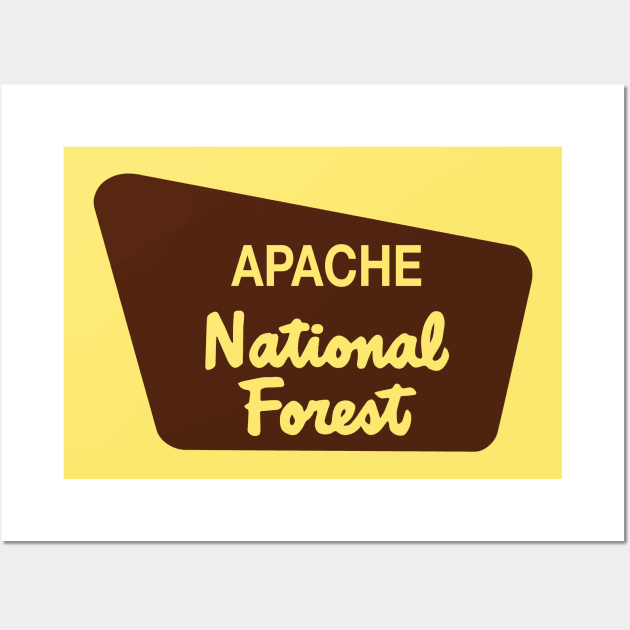 Apache National Forest Wall Art by nylebuss